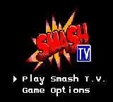 Super Smash T.V. Title Screen